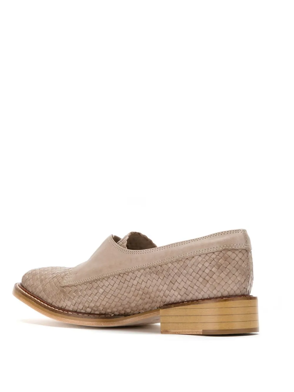  Sarah Chofakian Leather Loafers - Brown 