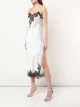 Oscar de la Renta Camisole-Kleid mit Spitze