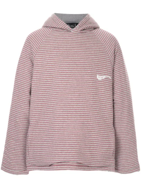 Martine Rose oversized striped hoodie