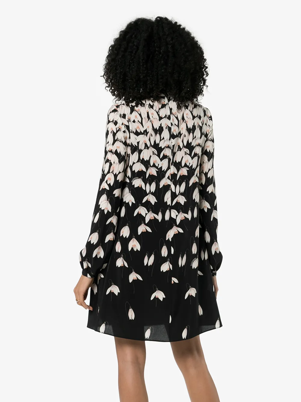 Valentino Garavani Jurk met bloemdessin K92 MULTICOLOURED