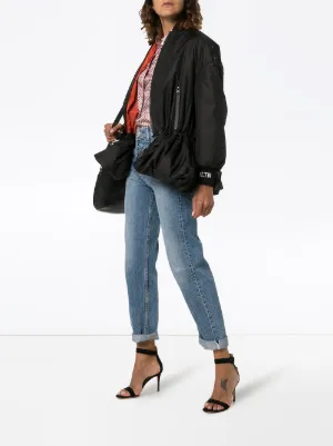 Veste De Resserrage Lien Bomber À 3j4A5RL
