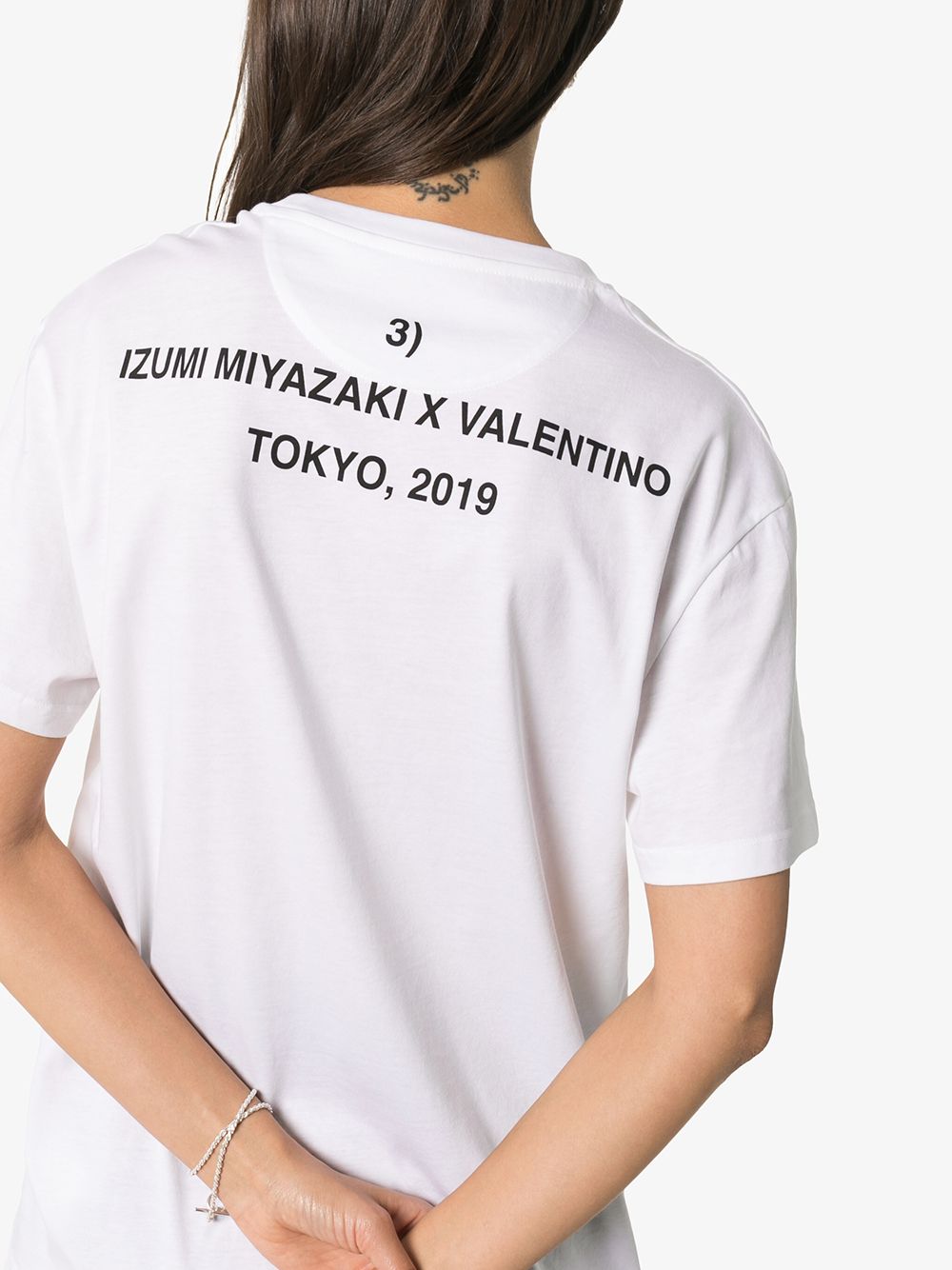 фото Valentino футболка с принтом Izumi Miyazaki Idea