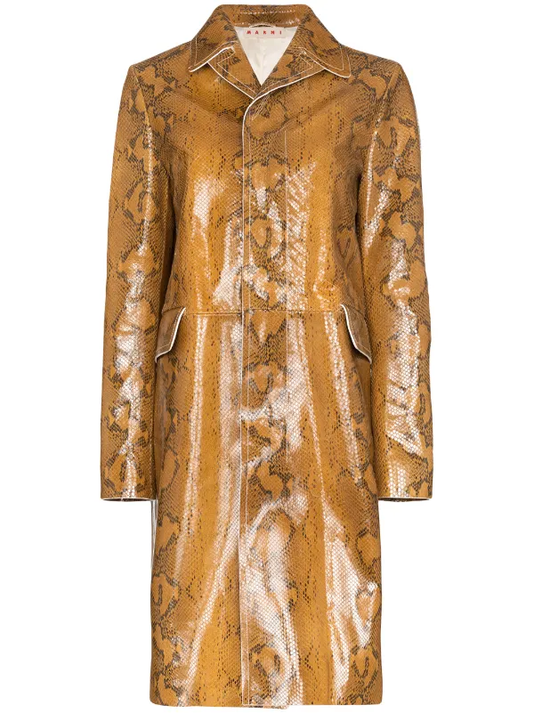 coast marni snake print dress