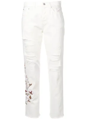 Off-White Straight-Leg Jeans for Women 