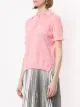 Mr & Mrs Italy frayed hem polo shirt