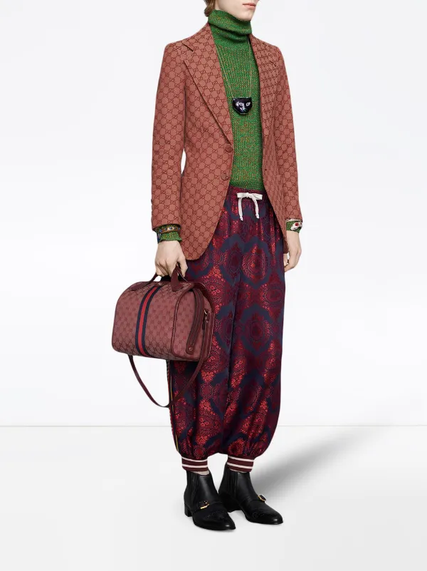 gucci canvas jacket