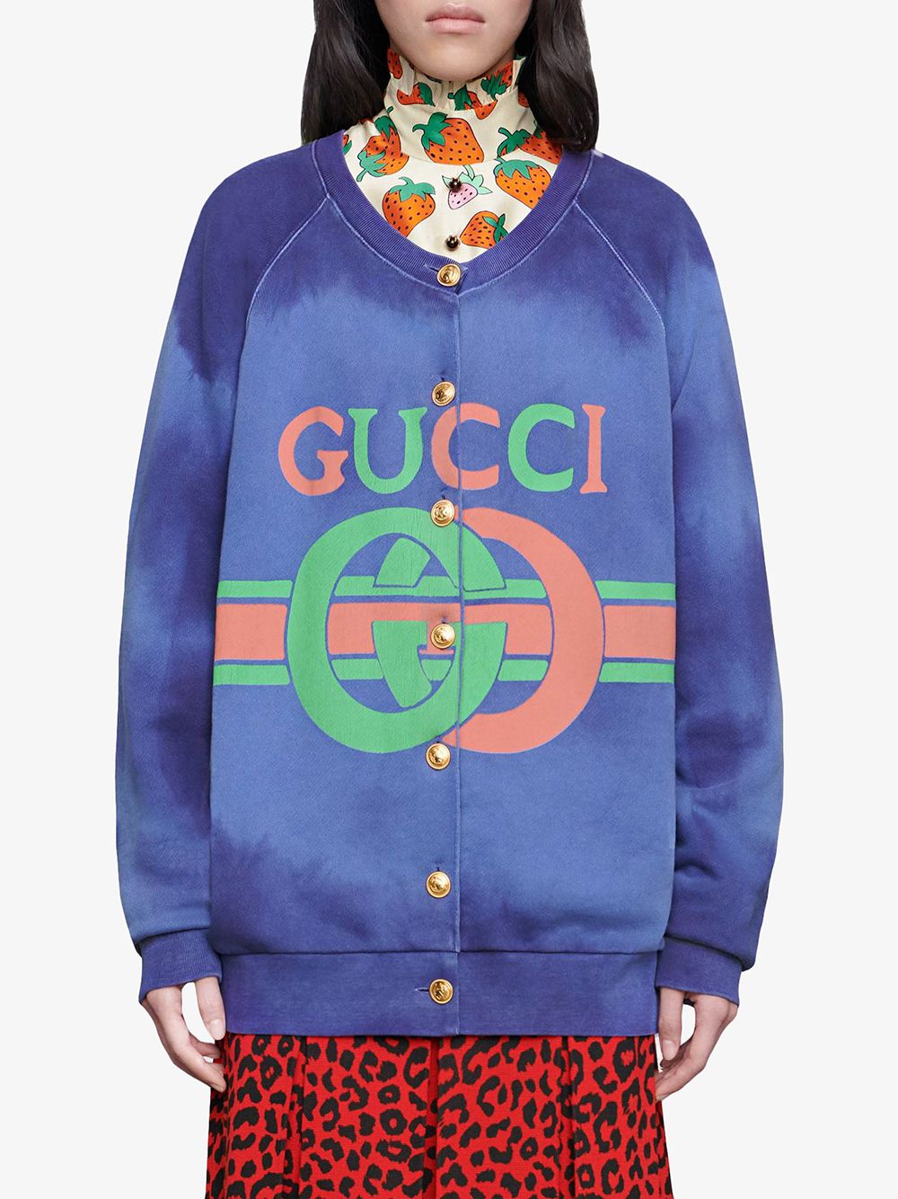 Gucci Cotton Sweatshirt With Gucci Logo - Farfetch