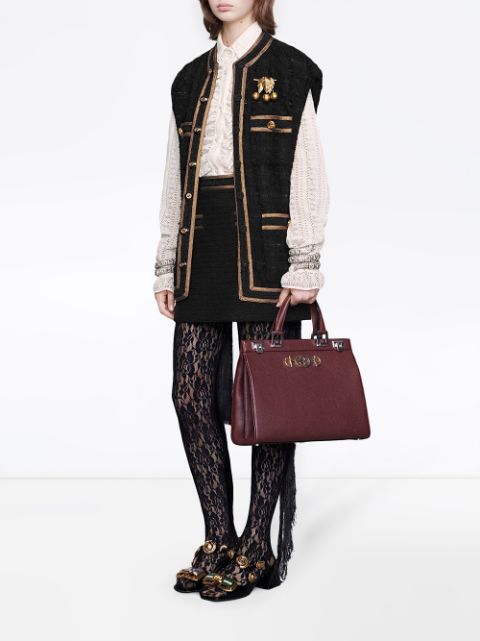 Gucci Lace Shirt With Ruffles | Farfetch.com