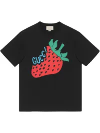 gucci strawberry t shirt