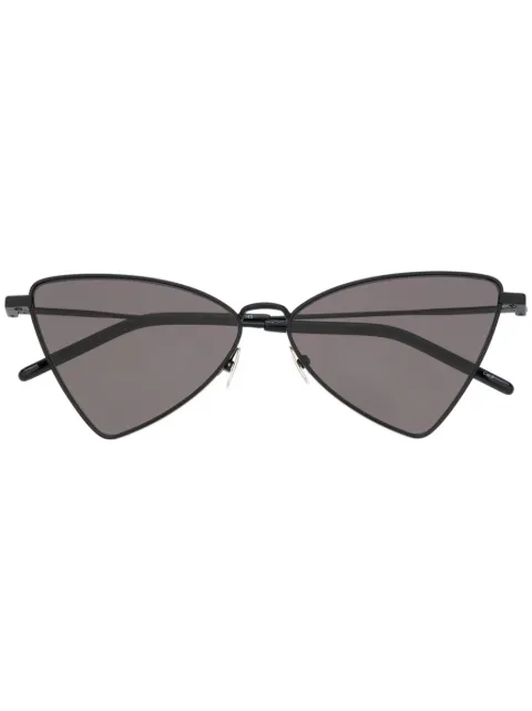 saint laurent narrow cat eye sunglasses