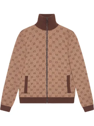 Gucci GG Jacquard Cotton Jacket - Farfetch