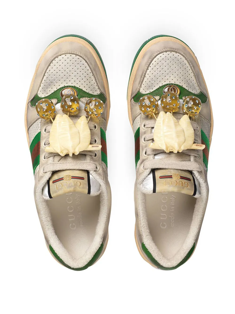 gucci cherry sneakers