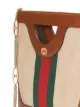 Gucci Large vintage canvas shoulder bag