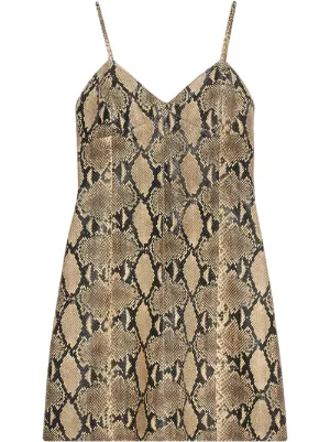 Gucci Brown Pleated Cocktail Dress