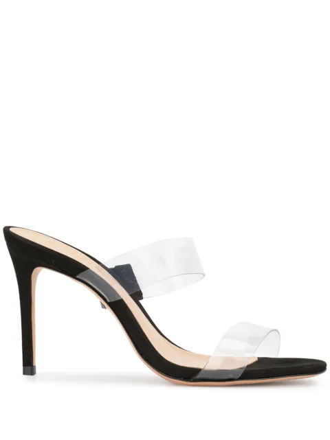 Schutz Clear Strap Sandals - Farfetch