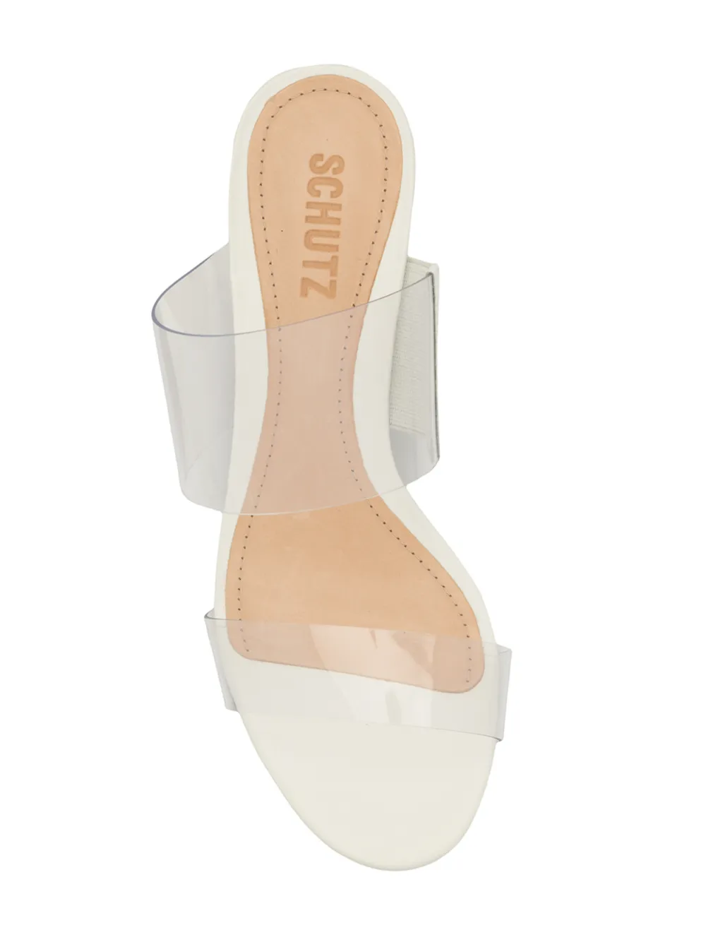 schutz clear wedge