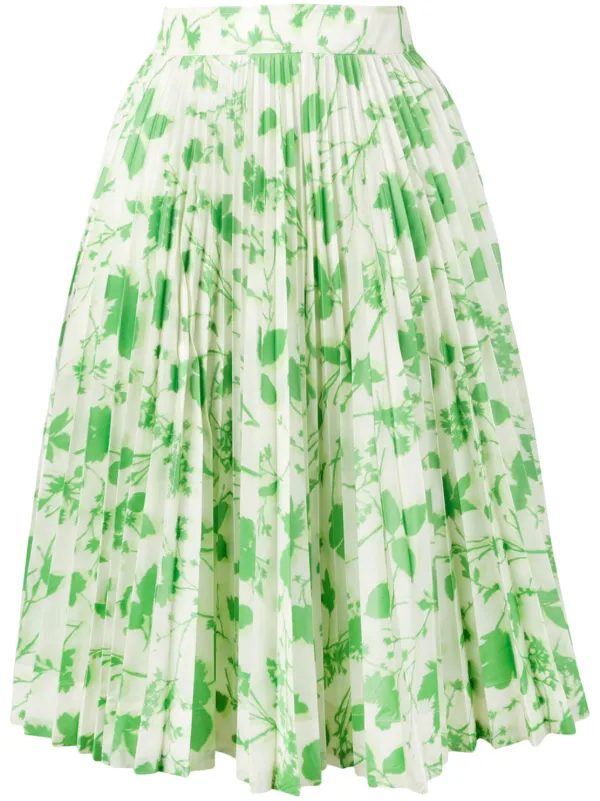 saia plissada calvin klein