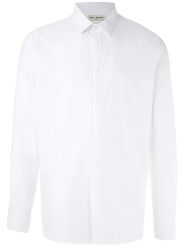 saint laurent white shirt