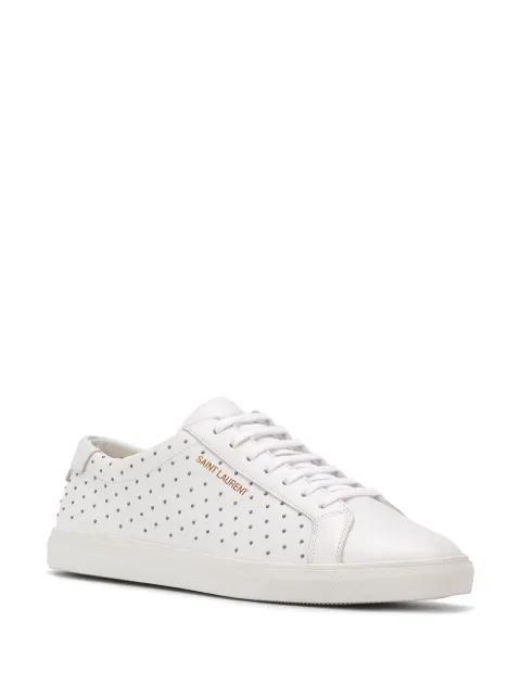 saint laurent andy studded sneaker