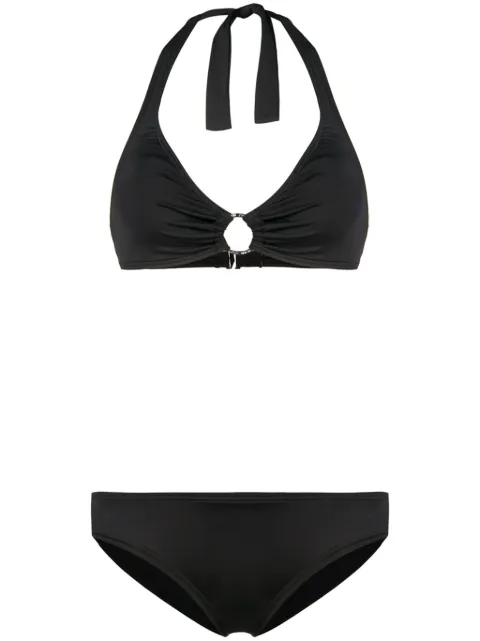 Michael kors black stud bikini top