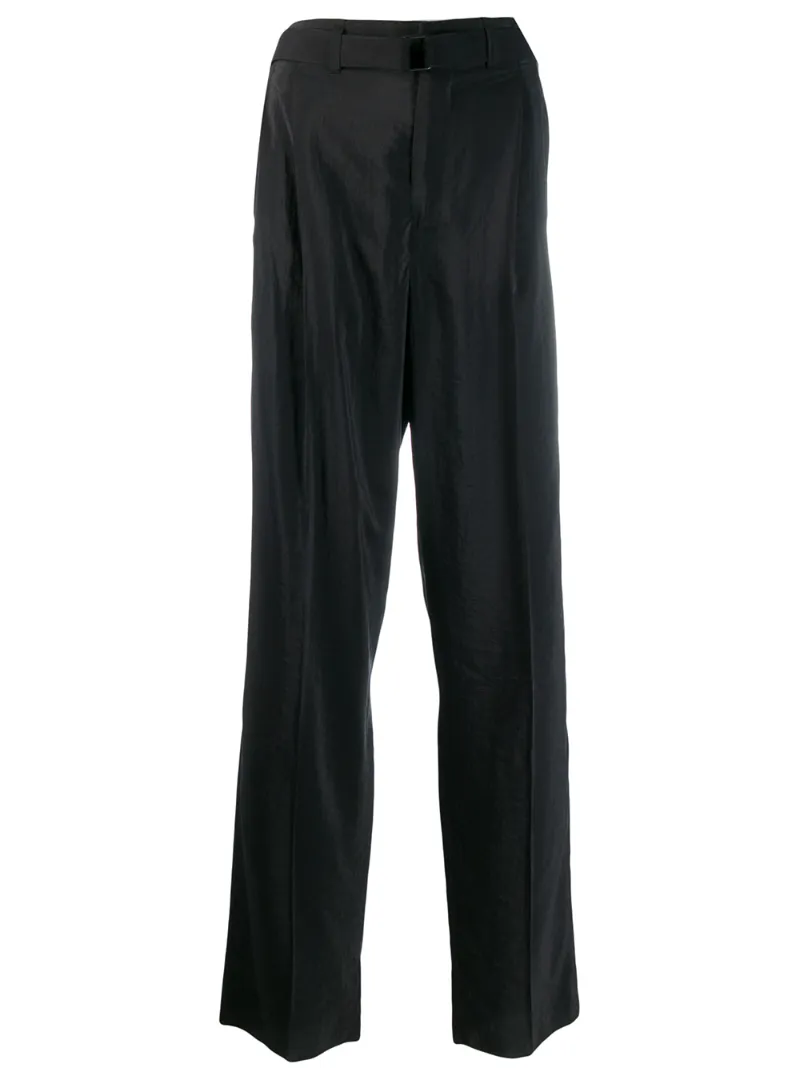 Click to view more detailed imagery on our partner's website Lemaire Pleated Trousers In Black