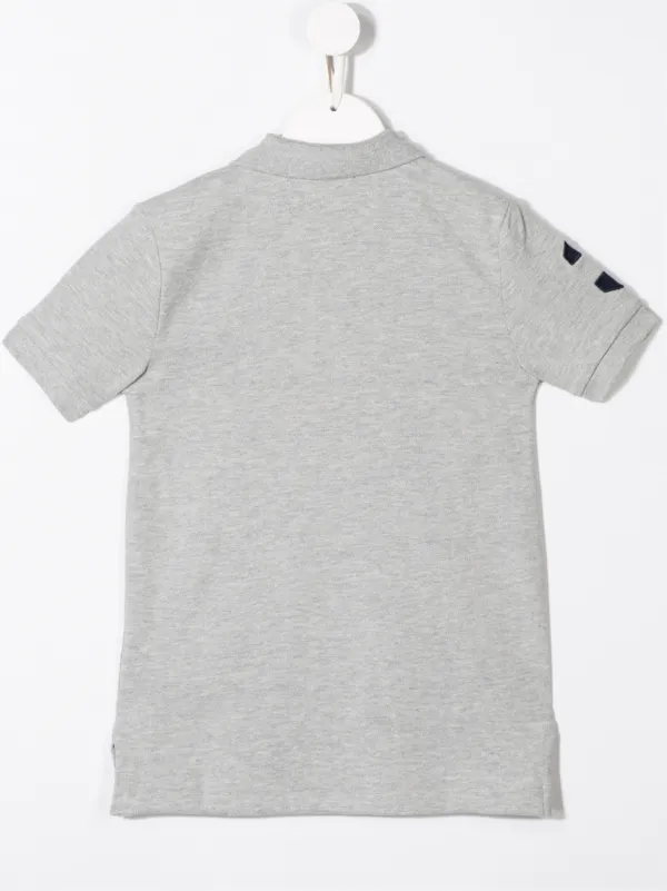 POLO RALPH LAUREN KIDS ロゴ ポロシャツ | グレー | FARFETCH JP