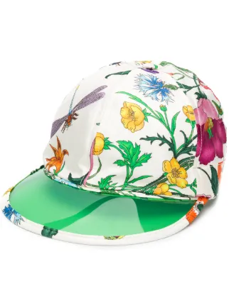 gucci floral cap