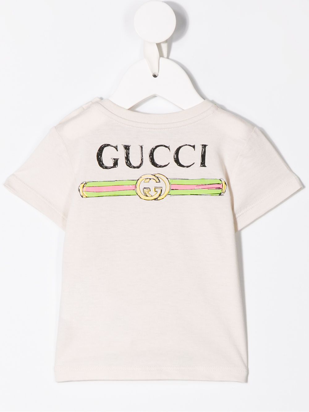 фото Gucci kids футболка с принтом