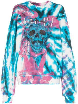 AMIRI Sweater Met tie dye Print Farfetch Truien voor dames in de uitverkoop AMIRI Farfetch