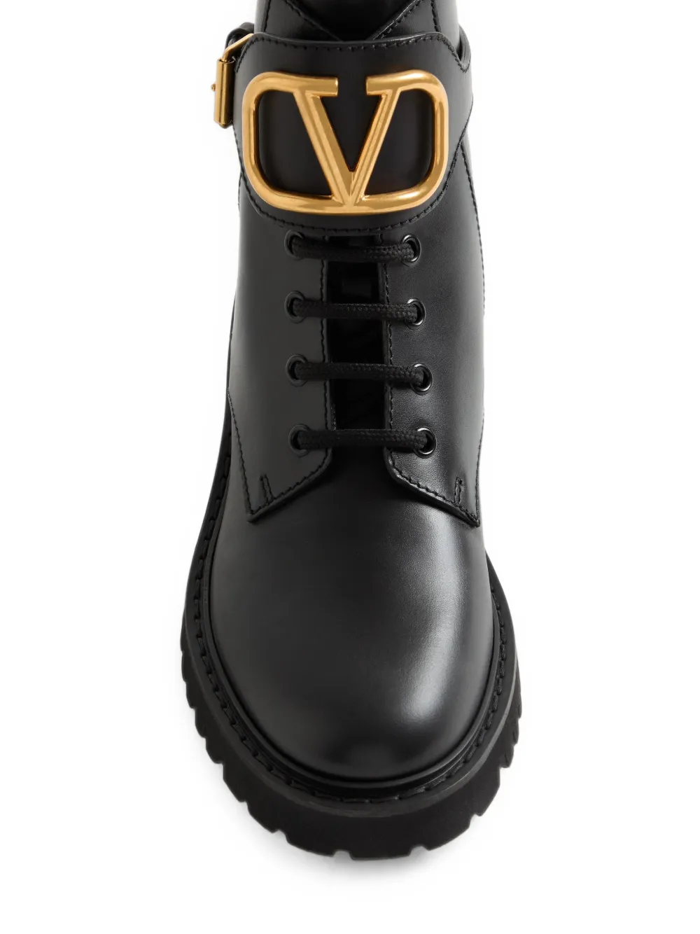 Valentino Garavani 45 mm VLogo Signature combat boots Zwart