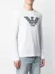 Emporio Armani logo print jumper