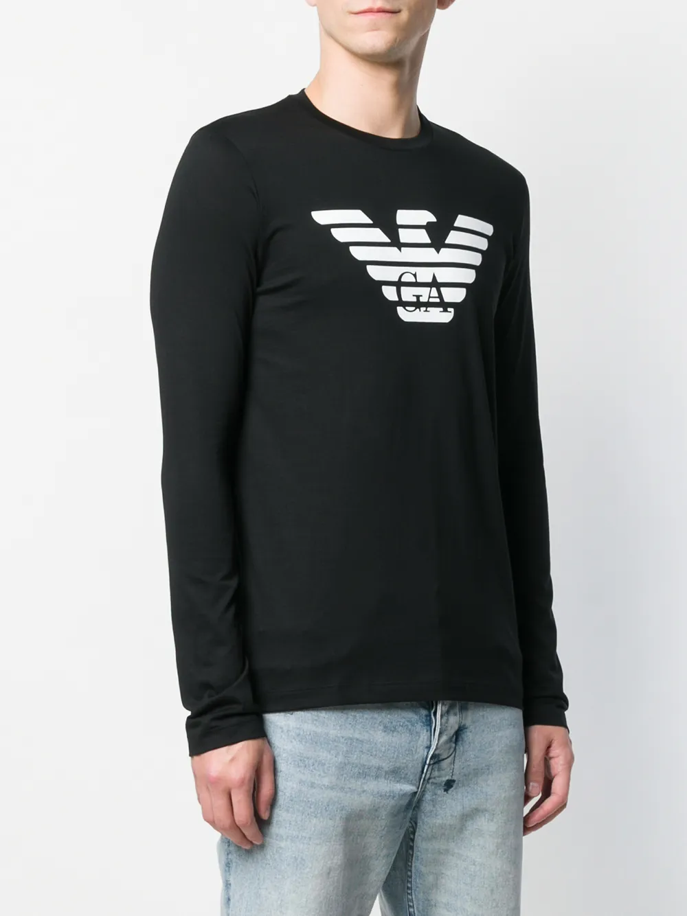 фото Emporio armani толстовка с логотипом