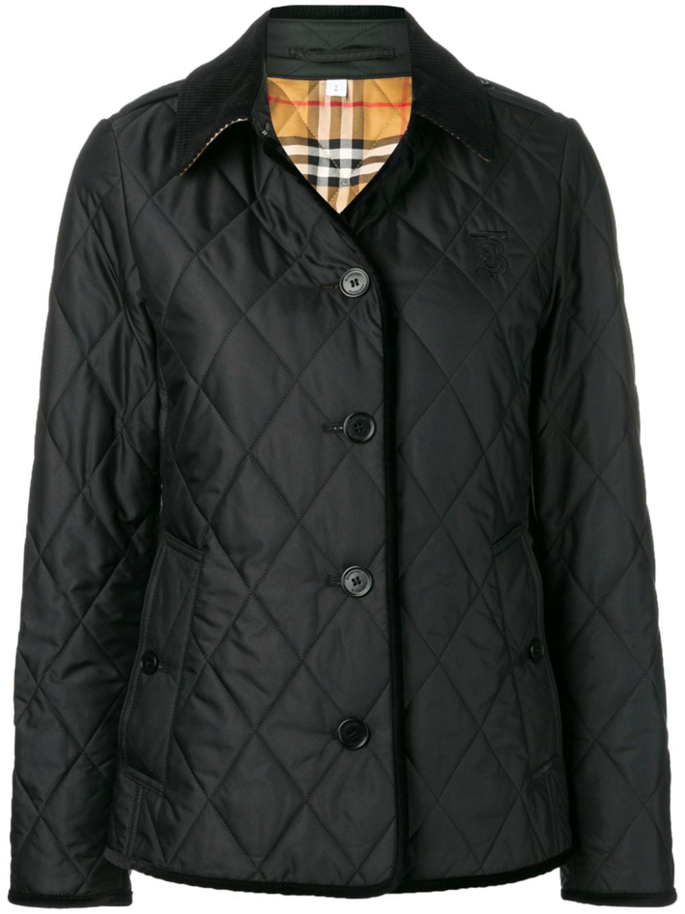 Burberry Diamond Quilted Jacket - Farfetch