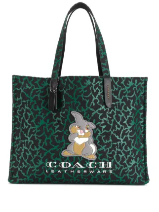 disney x coach camera bag with thumper