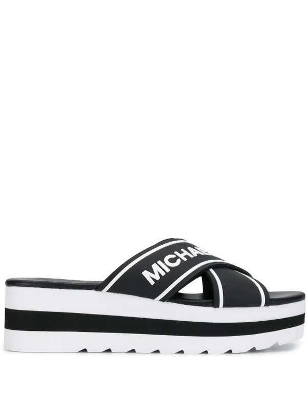 michael kors strap sandals