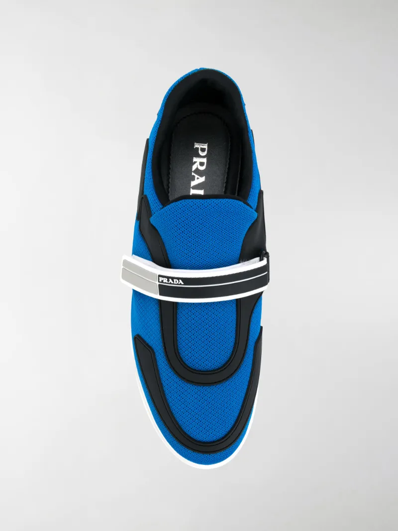 prada cloudbust sneakers blue