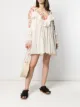 Image 2 of Alanui crochet tiered ruffle dress