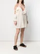Alanui crochet tiered ruffle dress