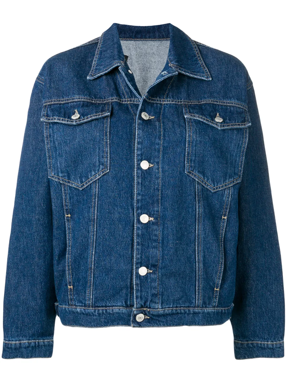 Chiara Ferragni Jeans CHIARA FERRAGNI 'FLIRTING' JEANSJACKE - BLAU