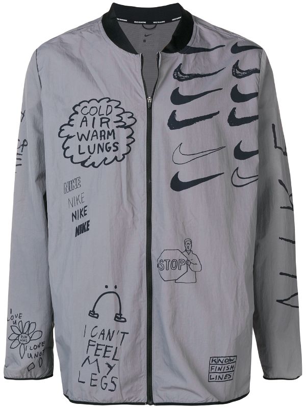 cold air warm lungs nike jacket