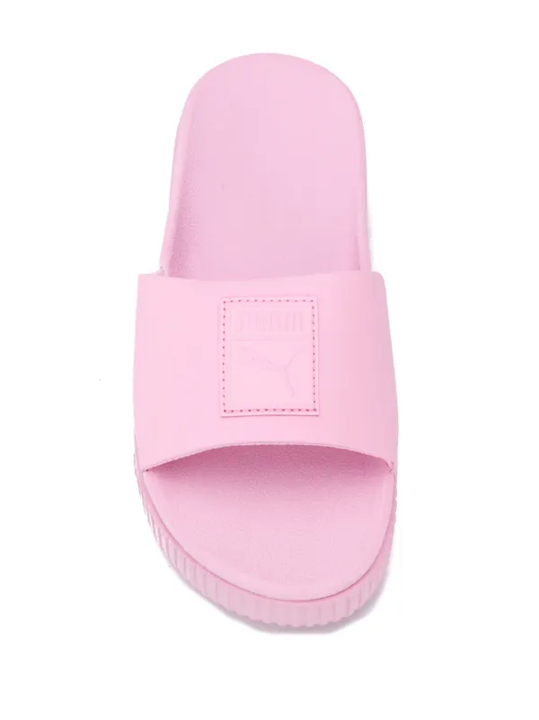 puma flip flops pink