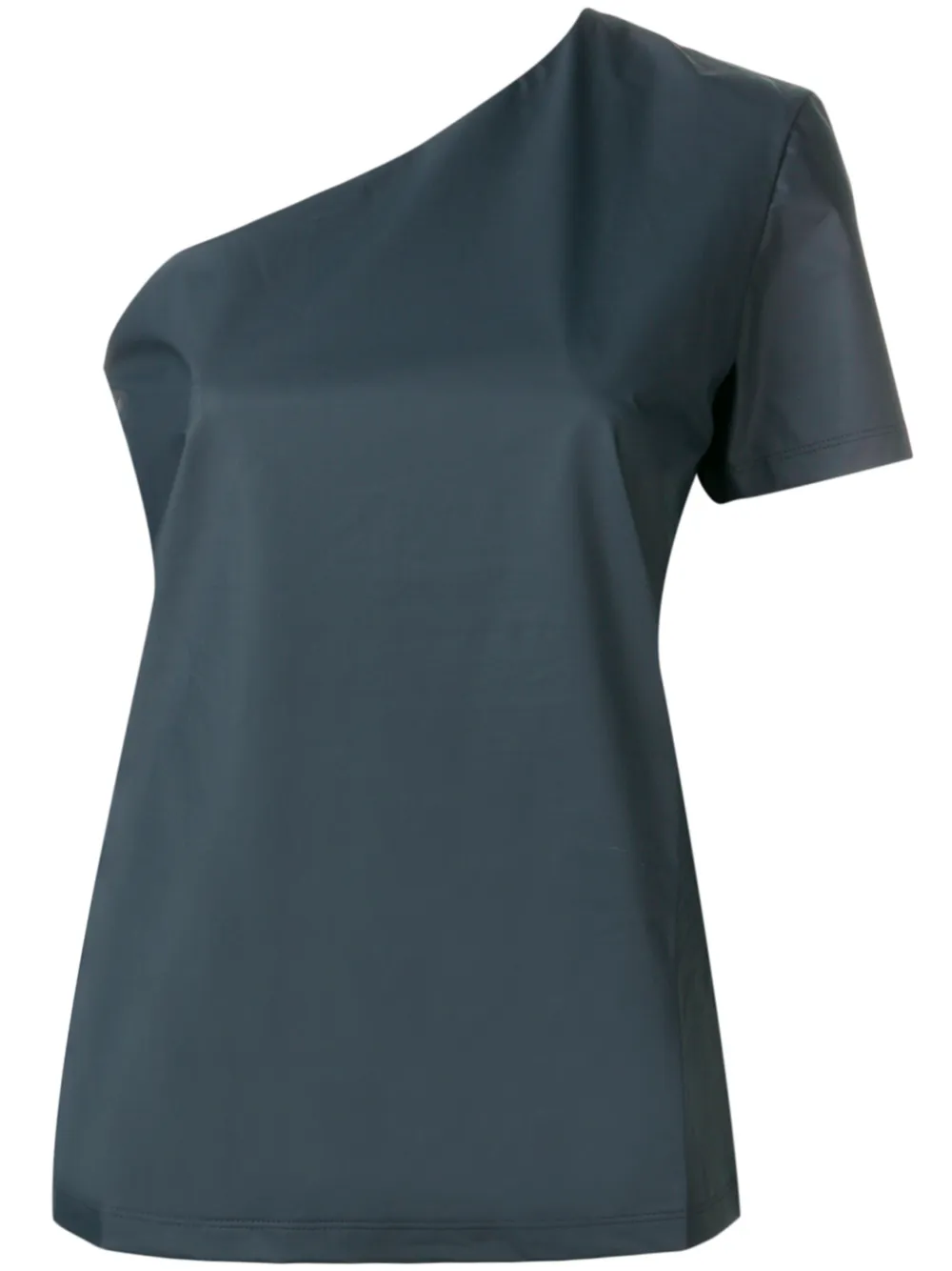 Max Mara T-shirts MAX MARA ASYMMETRISCHES T-SHIRT - BLAU