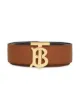 Burberry reversible monogram motif leather belt