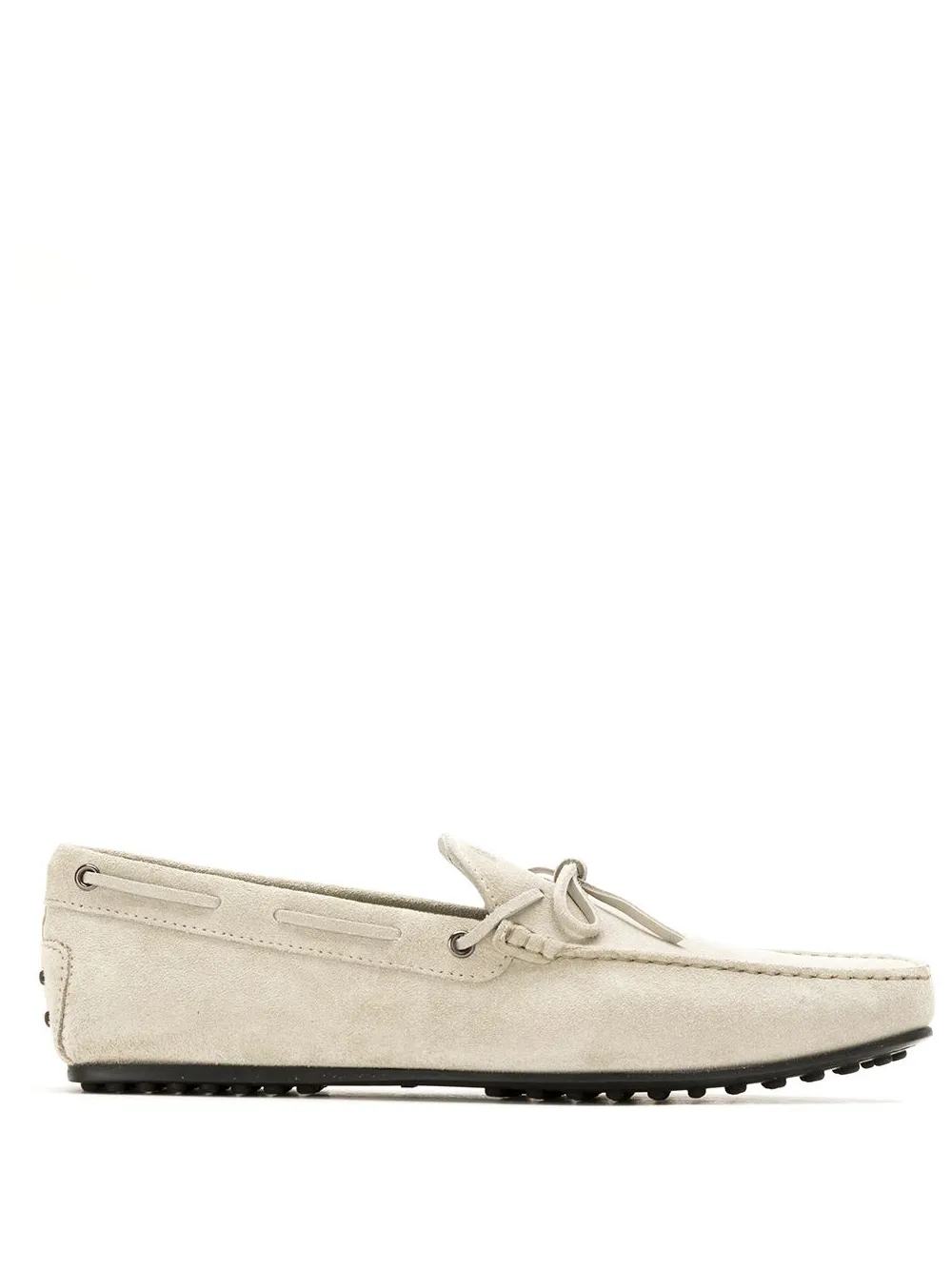 Tod's Gommino suede driving shoes - Grigio