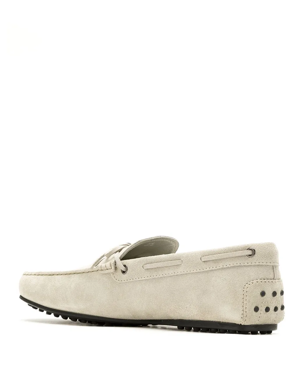 Tod's Gommino suede driving shoes Grijs