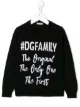 الصورة 1 من Dolce & Gabbana Kids كنزة بطبعة شعار
