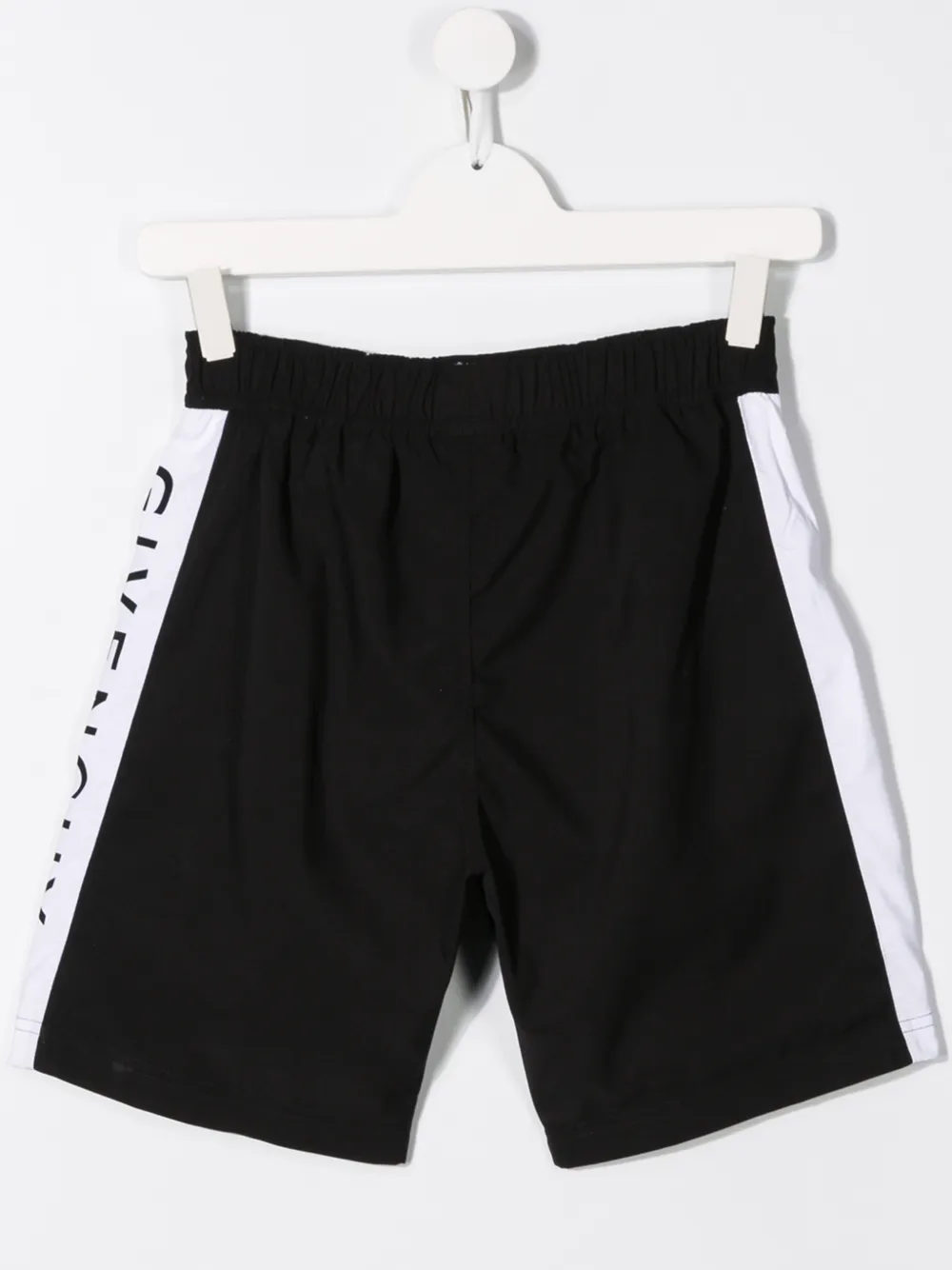 Givenchy Kids TEEN logo stripe swim shorts | Teen Swim Shorts & Trunks | Image 2