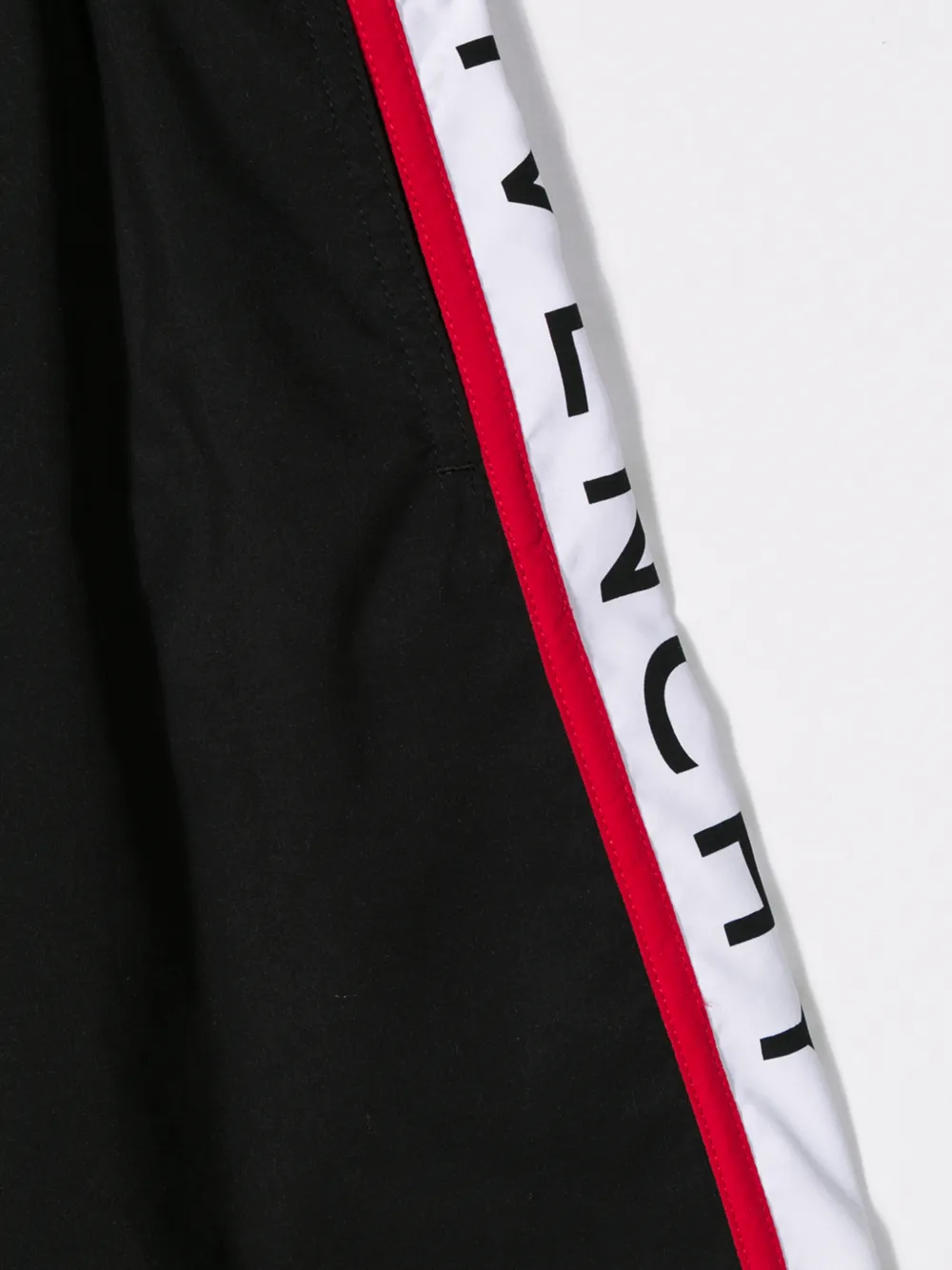 Givenchy Kids Zwembroek met logostreep Zwart