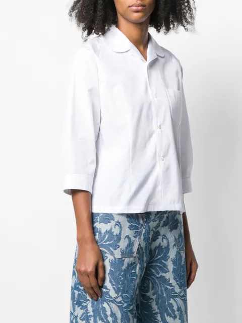 comme des garcons peter pan collar