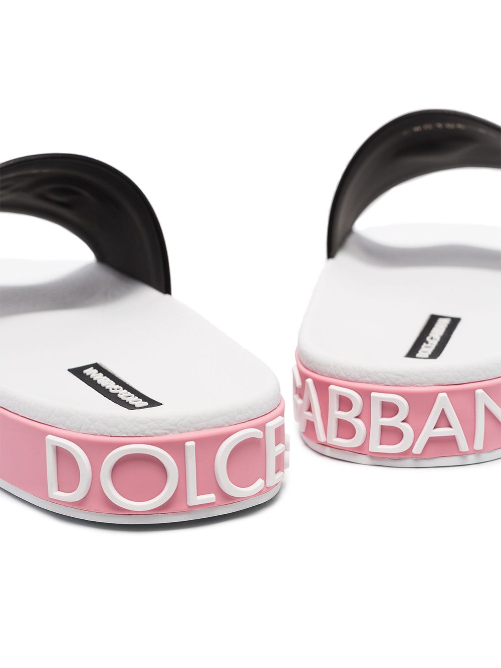 фото Dolce & Gabbana шлепанцы с логотипом